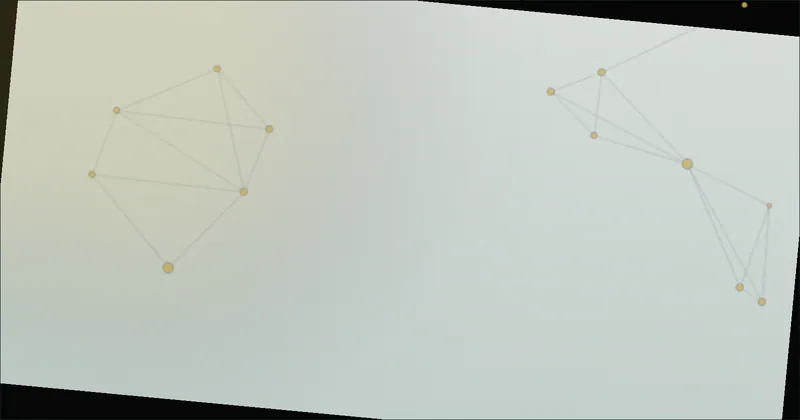 Deep pine green constellation pattern suggesting a business connected to its local community