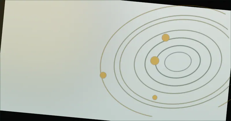 Deep pine green orbit pattern suggesting inventory cycling through a resale business